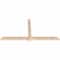 Ekena Millwork Eugene Smooth Timber Gable Bracket, Douglas Fir, 108"W x 54"H x 3 1/2"D x 5 1/2"F, 12/12 Pitch GBW108X54X0406EUG00SDF - alternate 4